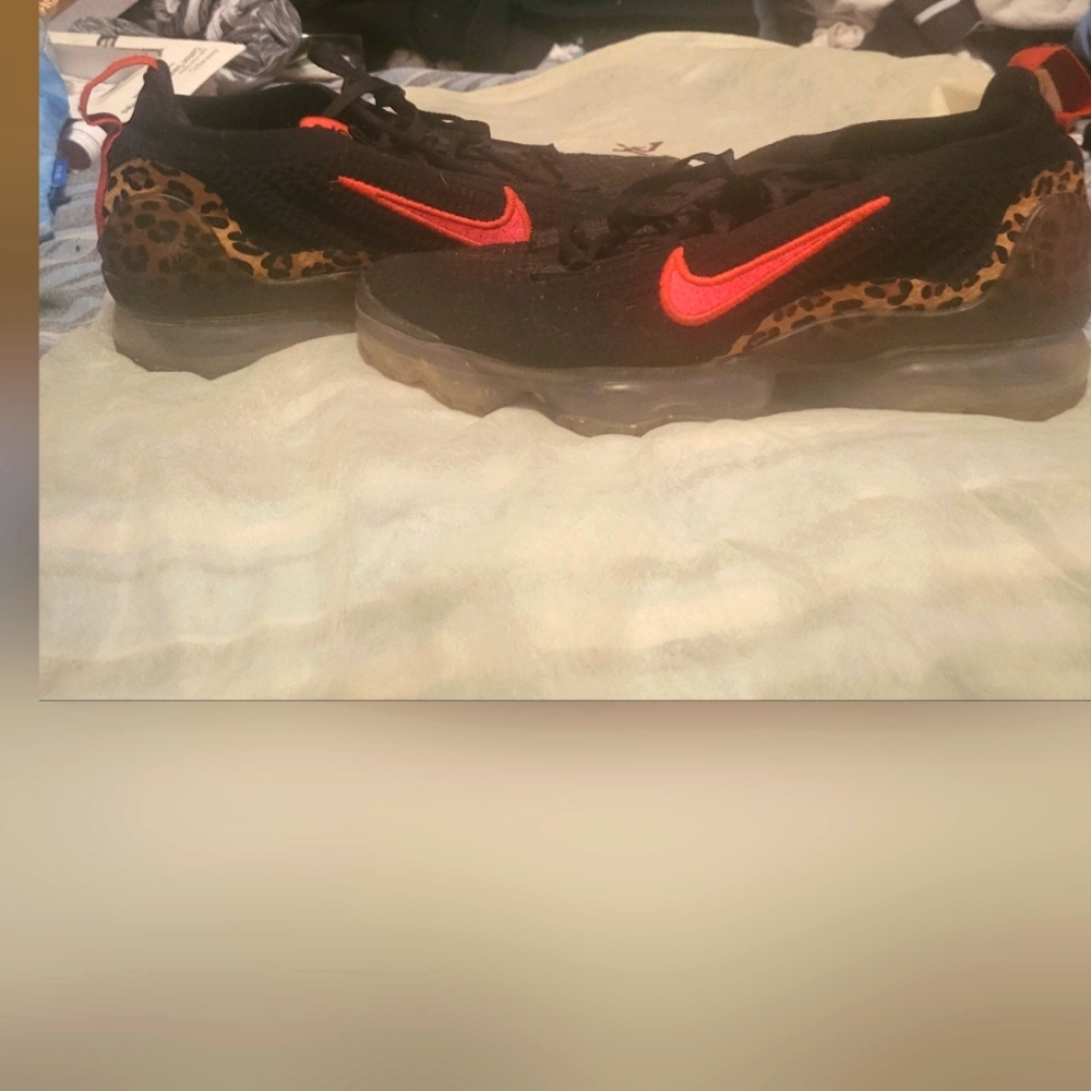 Most comfortable shoes I've ever owned. Nike size 9 animal print.